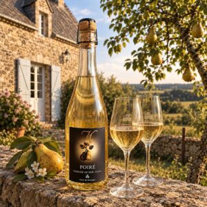 Poiré de Bretagne Bio, Bio-Birnenwein, Verger de Ker Anna, 750ml
