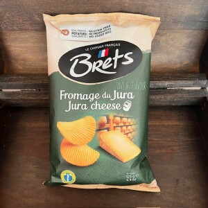 Brets-Kartoffelchips mit Comté Käse aus dem Jura