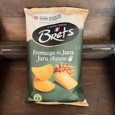 Brets-Kartoffelchips mit Comté Käse aus dem Jura