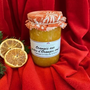 DA-Konfituere-Orange mit kandierten Orangenzesten.Weihnachten