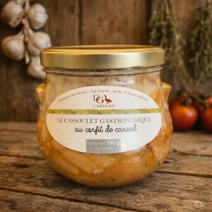 Domaine des Graves:Sudreau_Cassoulet au confit de canard_Cassoulet mit Enten-Confit _750g
