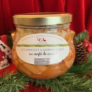 Domaine des Graves:Sudreau_Cassoulet au confit de canard_Cassoulet mit Enten-Confit _750g