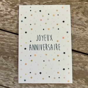 Postkarten "Herzlichen Glückwunsch zum Geburtstag", Les Éditions de Mai, 15x10cm