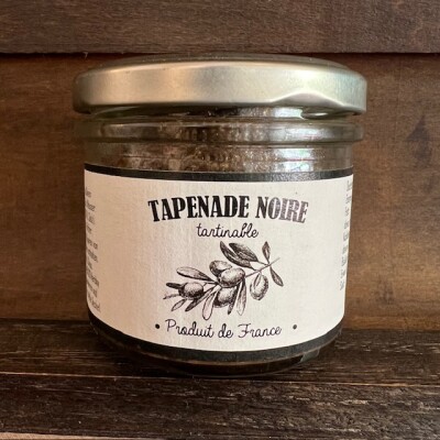 Journeau-Tapenade aus schwarzen Oliven