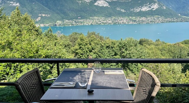 Lac d'Annecy von oben