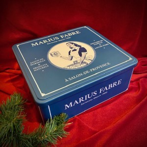 M. Fabre-Seifenbox aus Metall mit Olivenölseifen - ohne Palmöl.Weihnachten2020.3