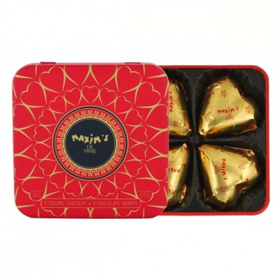 Maxim's de Paris_Schokoladenherzen in Metallbox_Motiv3_innen
