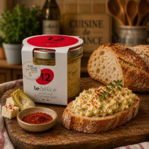Vegetarischer Aufstrich mit Artischocken und Frischkäse, Secrets de Famille, 90g