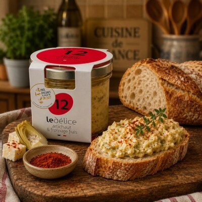 Secrets de famille-Artischocken mit Frischkäse